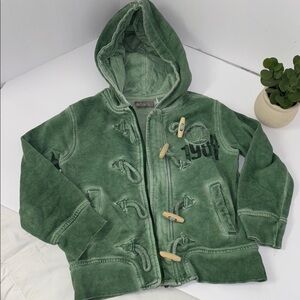 BOBOLI  jackets Green Kids Hoodie by years 4 cms 104
